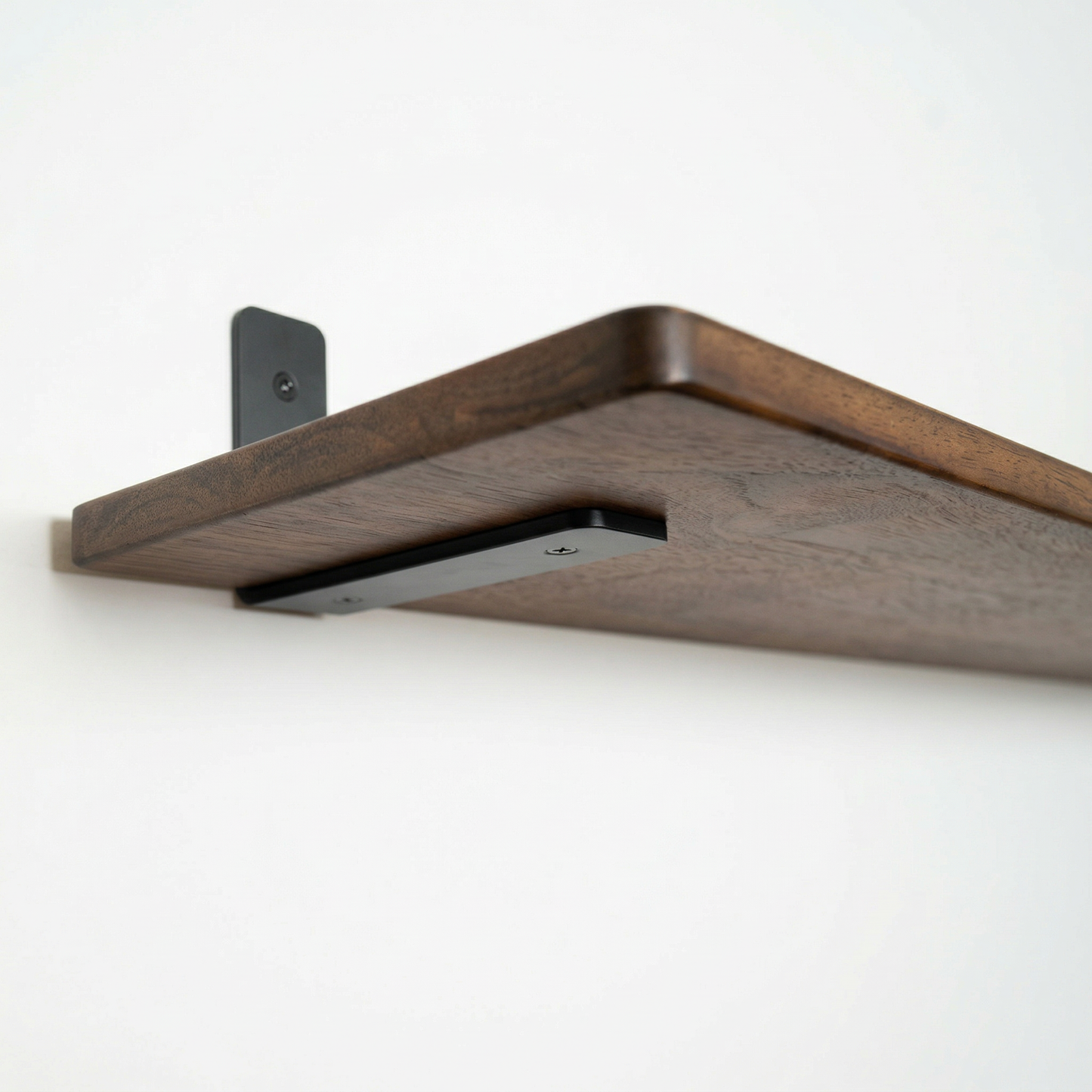 Kingsley Wood Shelf and Bracket Kit| Heavy Duty 8" and 12" Wall Shelves