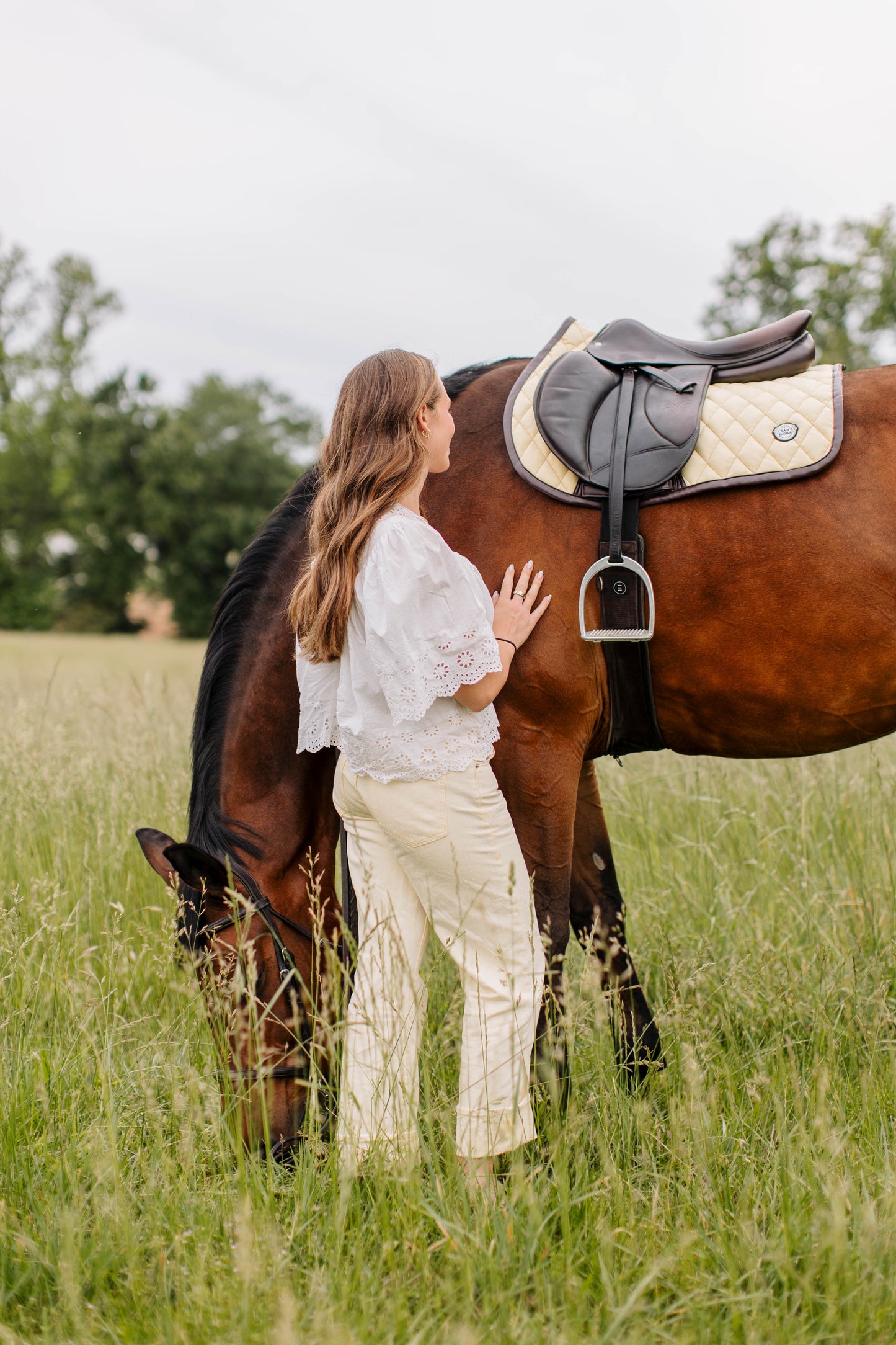 Jump Saddle Pad | Yellow