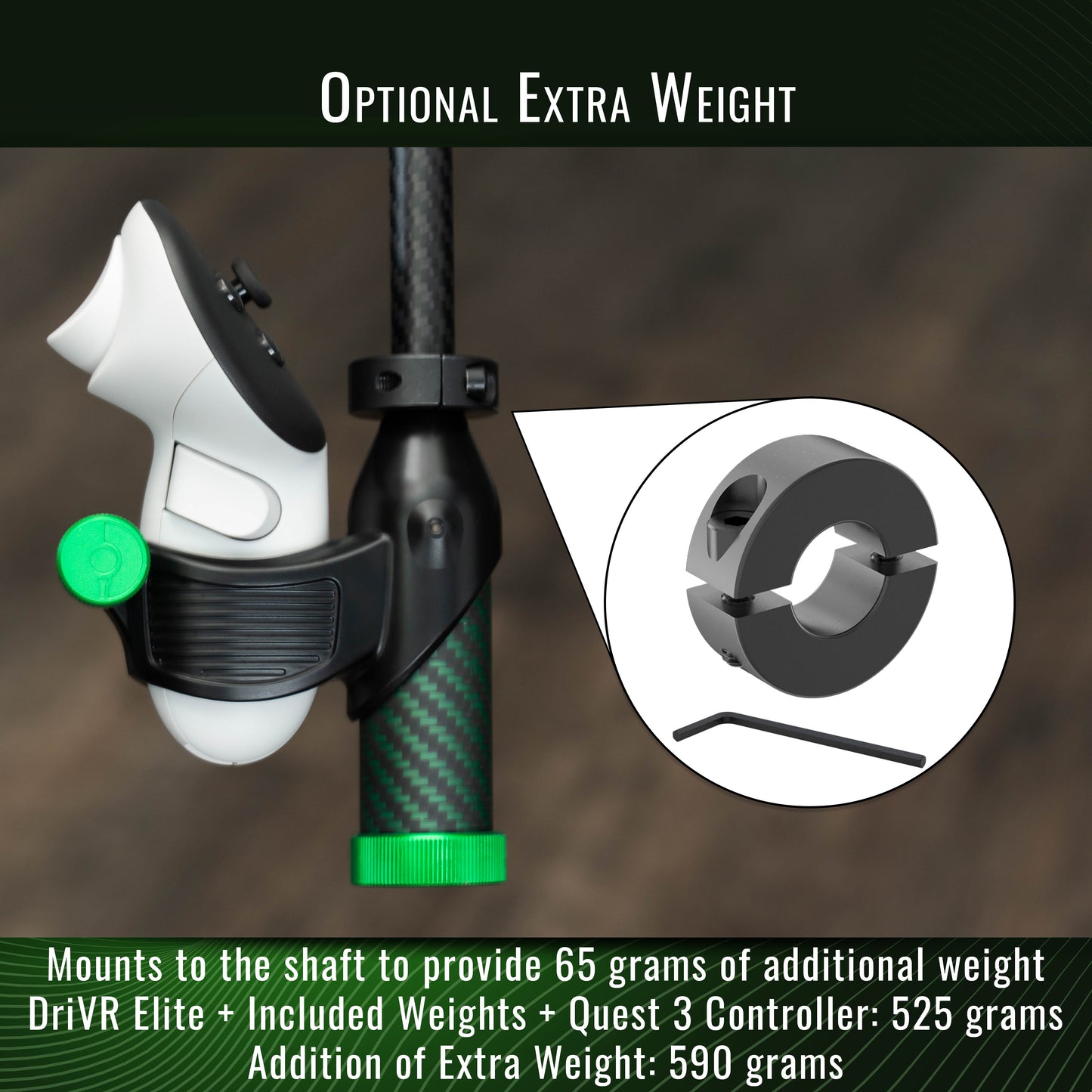 DriVR Elite Putter - VR Minigolf Accessory