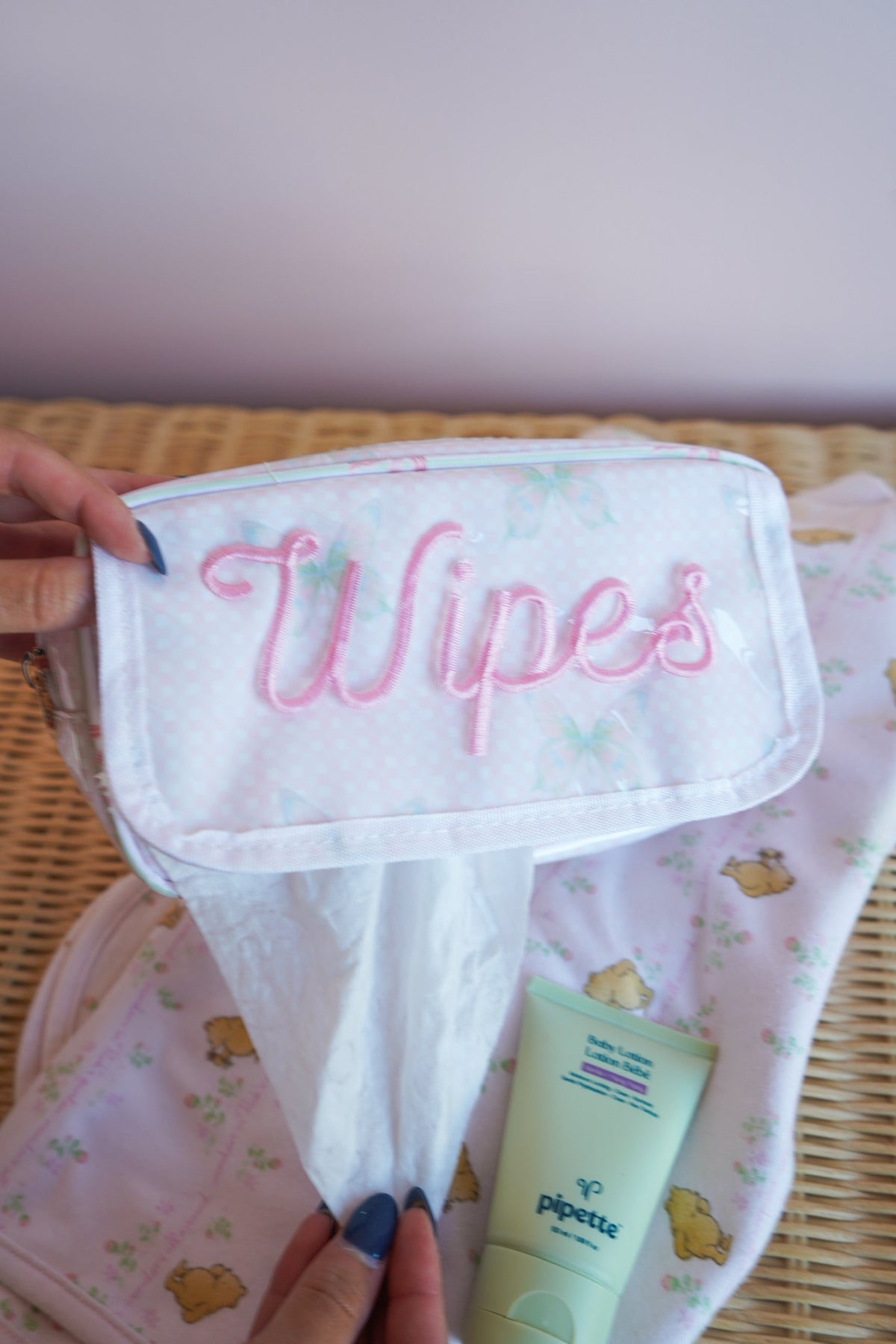 Wipes Pouch - Clear Coat Bag
