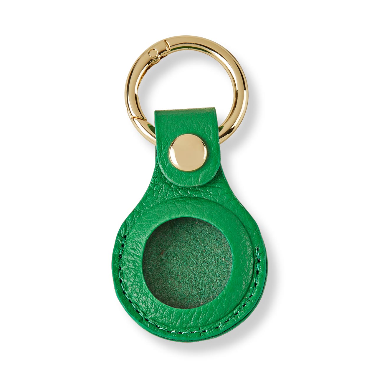 Carrie Leather Smart Tag Key Fob