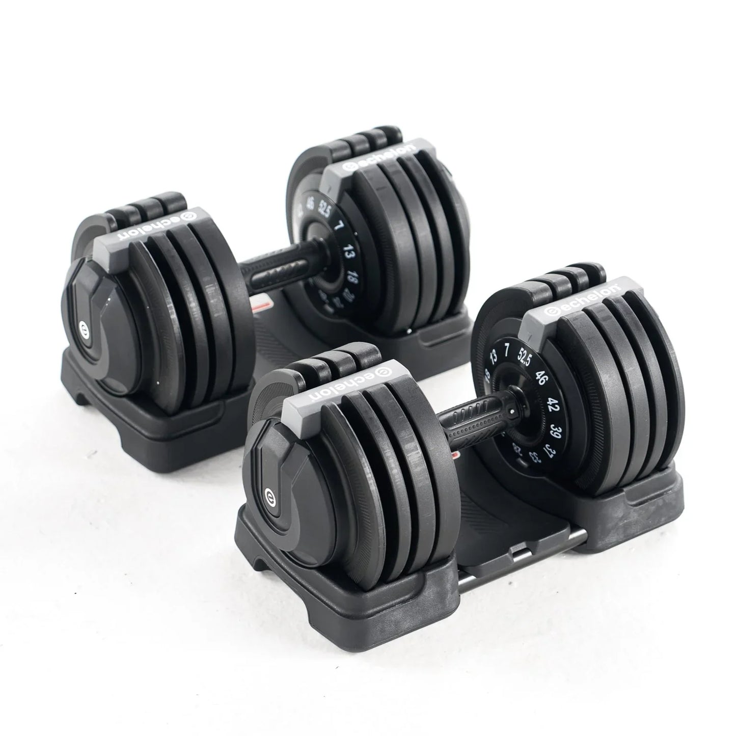 Echelon Adjustable Dumbbells with Stand