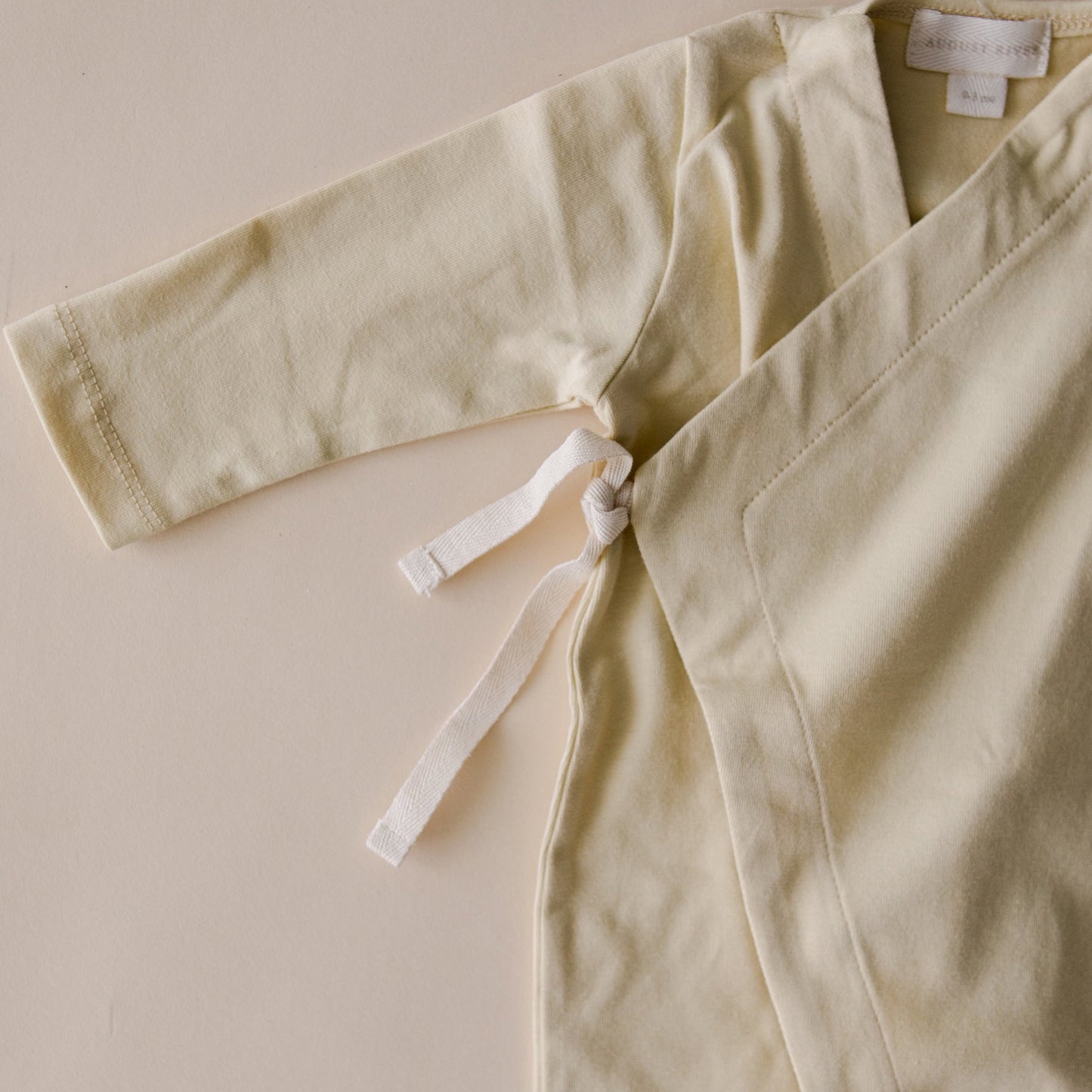 Cotton Footed Kimono | Buttercream