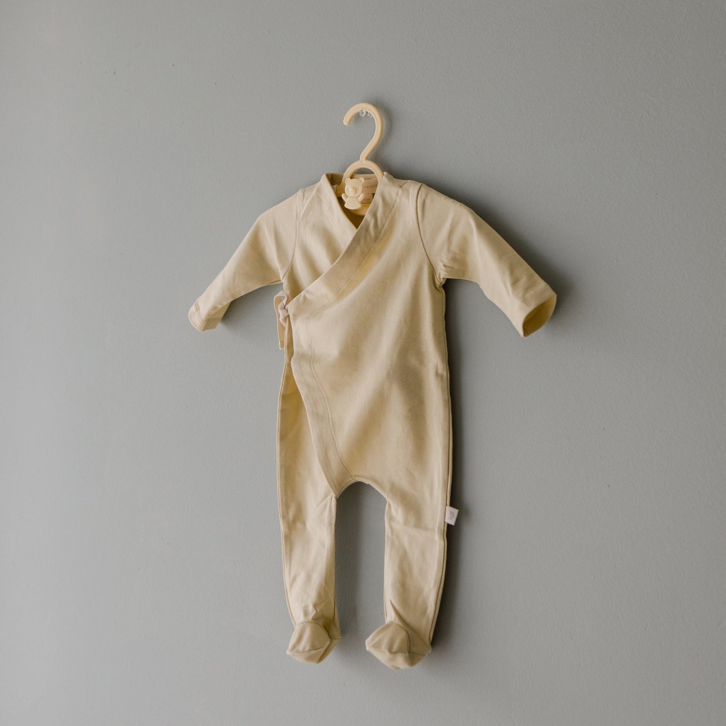 Cotton Footed Kimono | Buttercream
