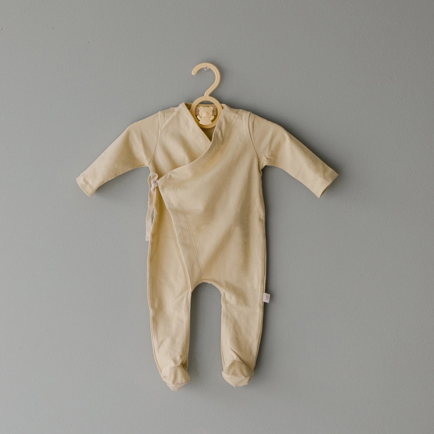 Cotton Footed Kimono | Buttercream