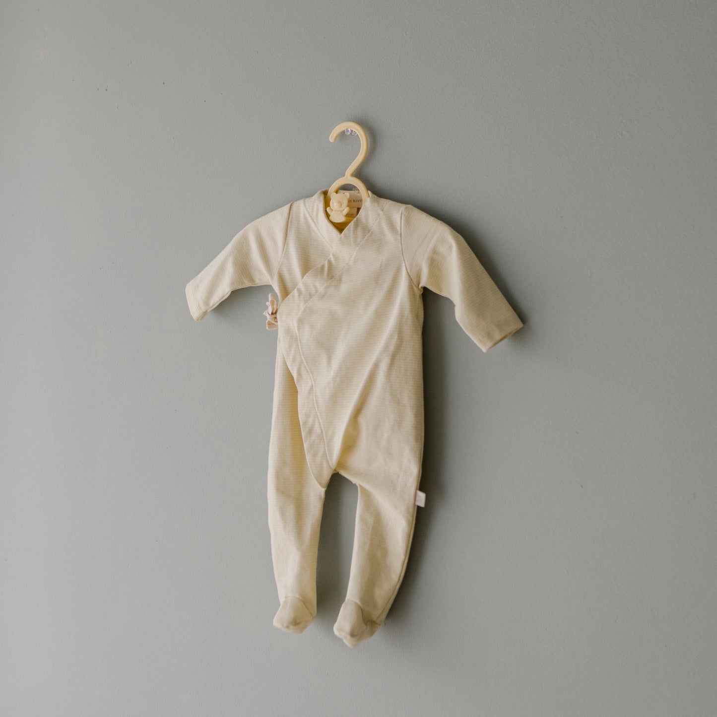 Cotton Footed Kimono | Stripe