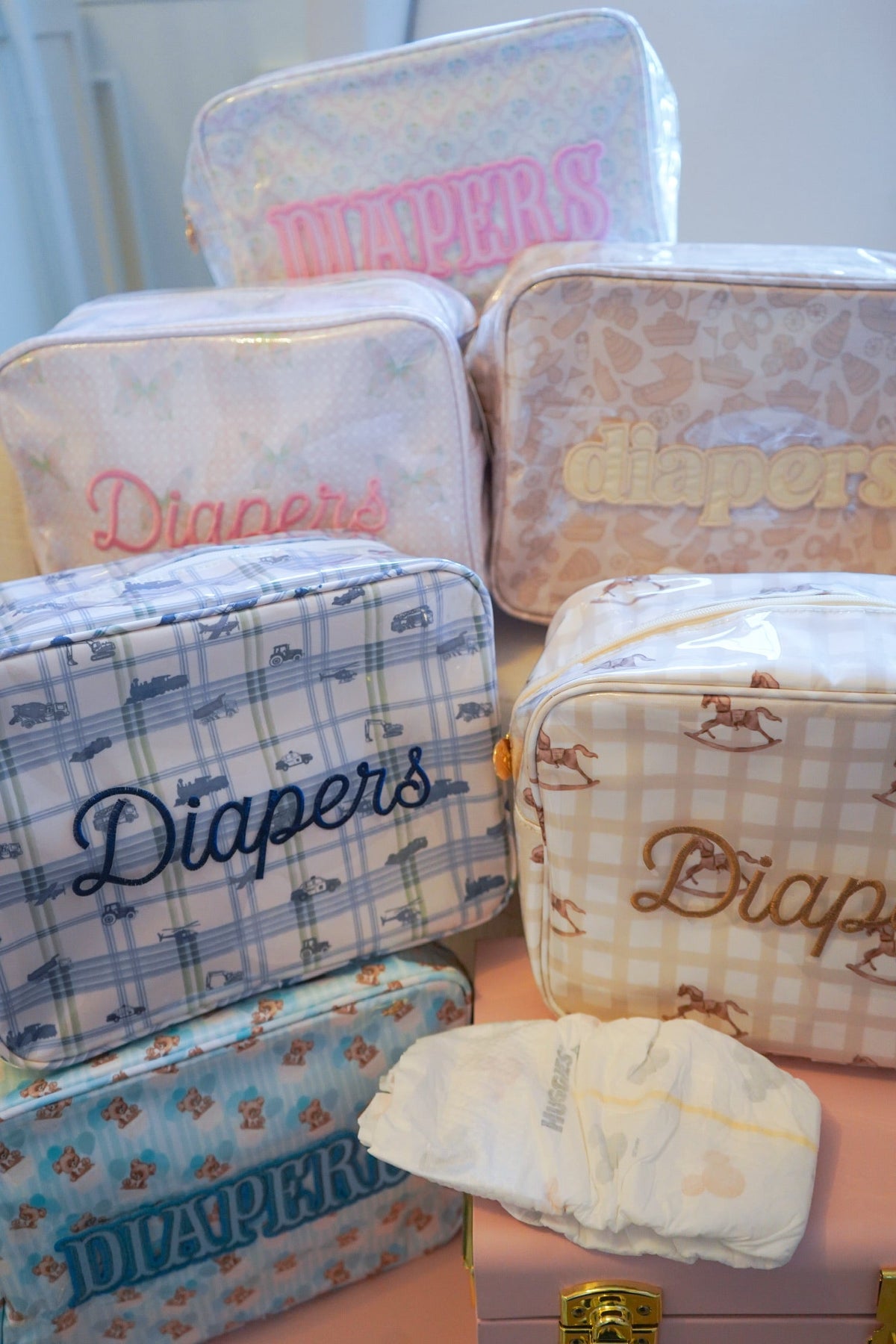 Diapers XL - Clear Coat Bag