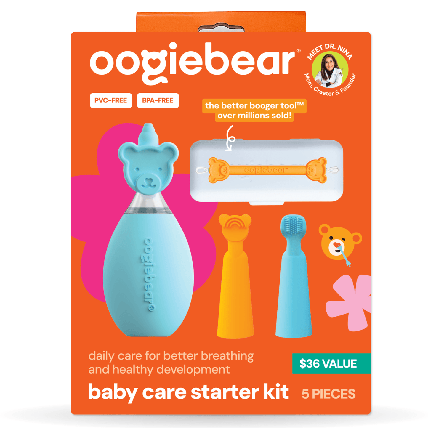 oogiebear baby care starter kit (5-piece)