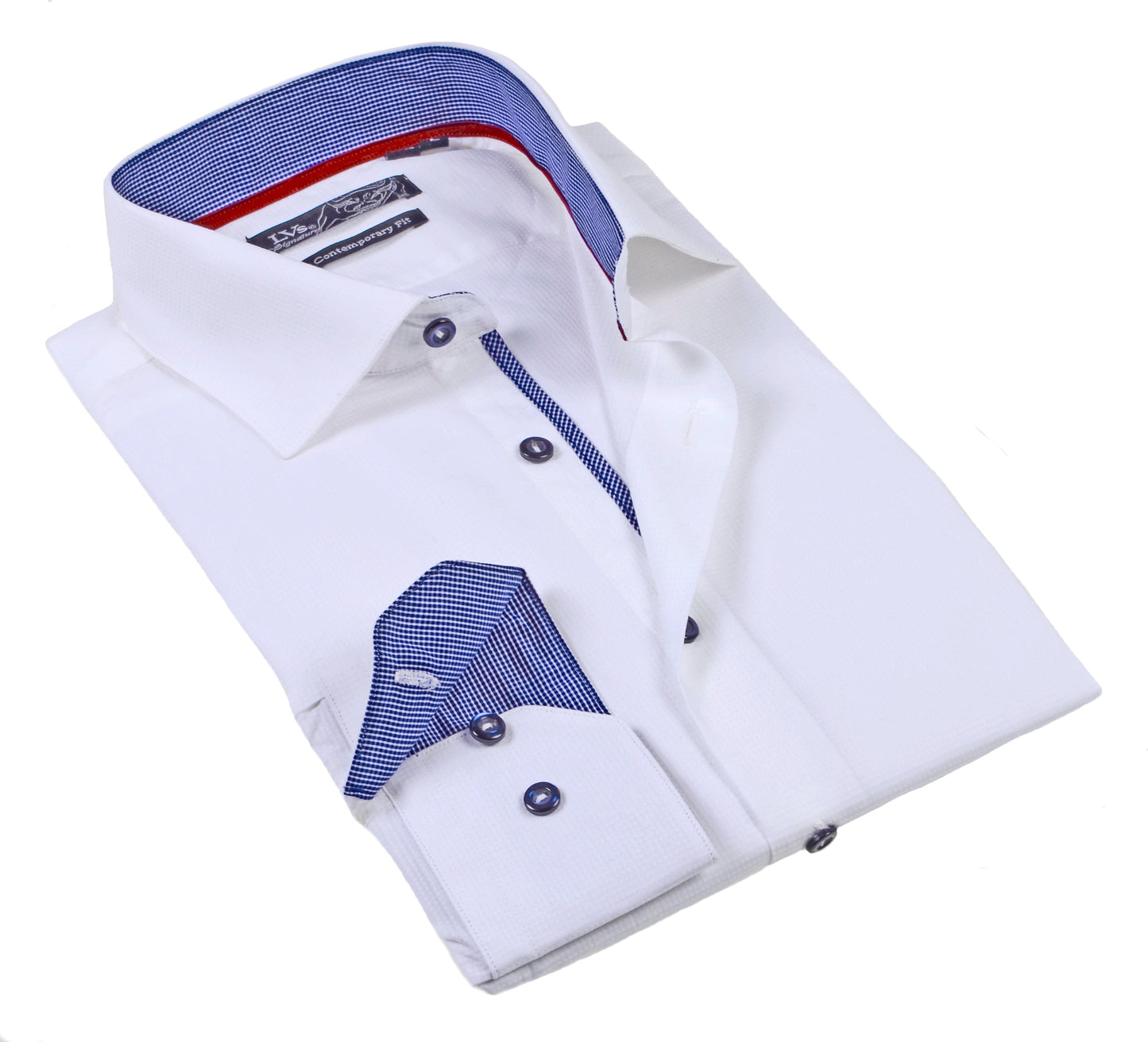 Big & Tall Shirt // Contrast Details - Final Sale- Size 5XLT