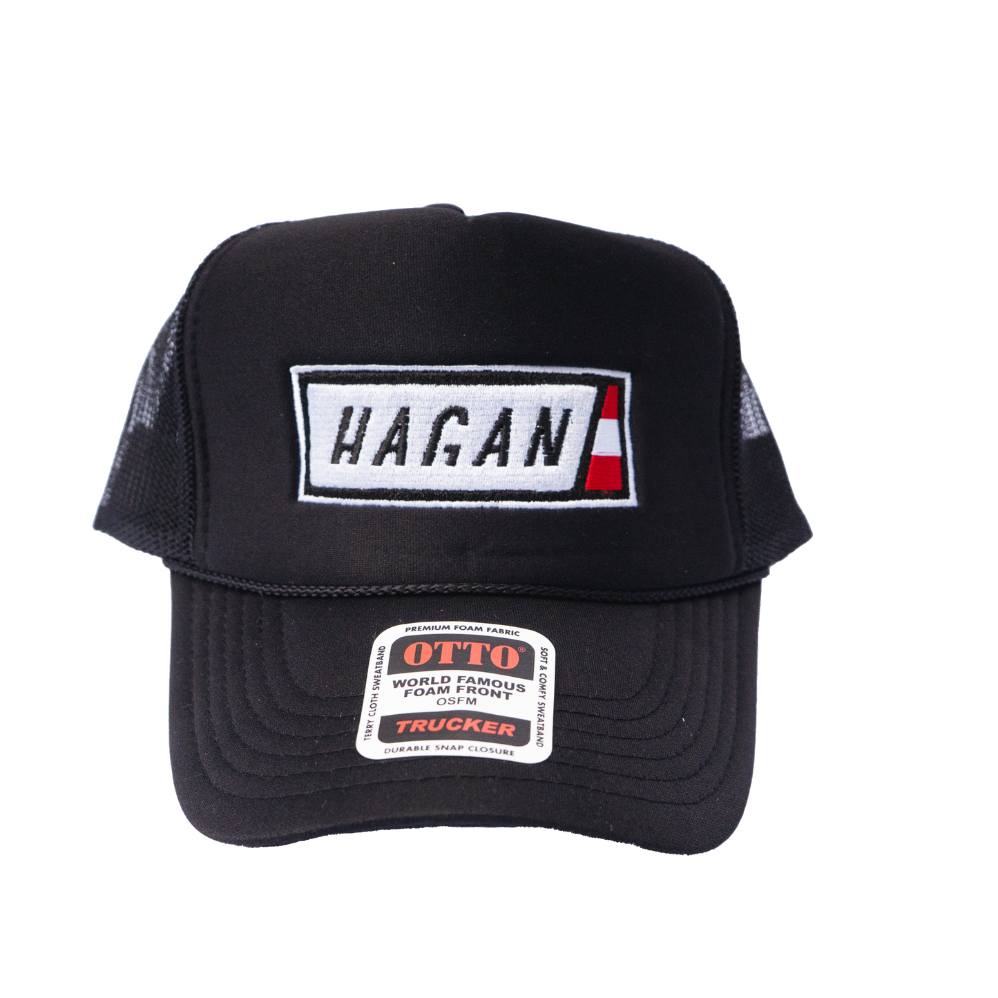 HAGAN Black Trucker Hat