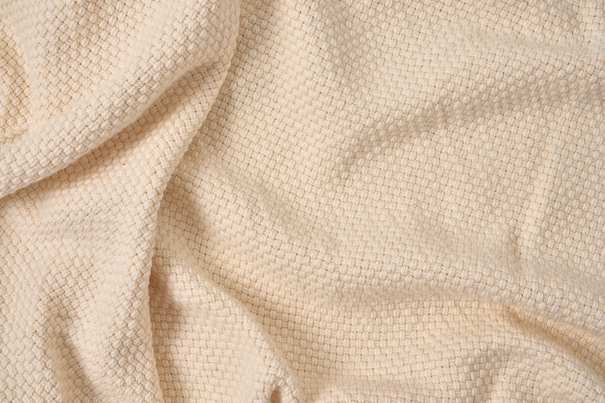 Basketweave 2 x 2 Cotton Blanket