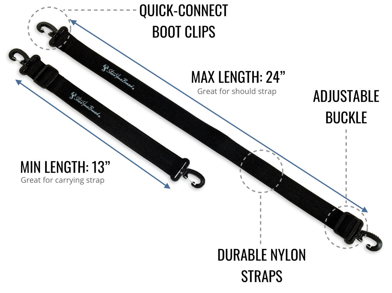 Stratton Ski or Snowboard Boots Carrier | 2-Pack
