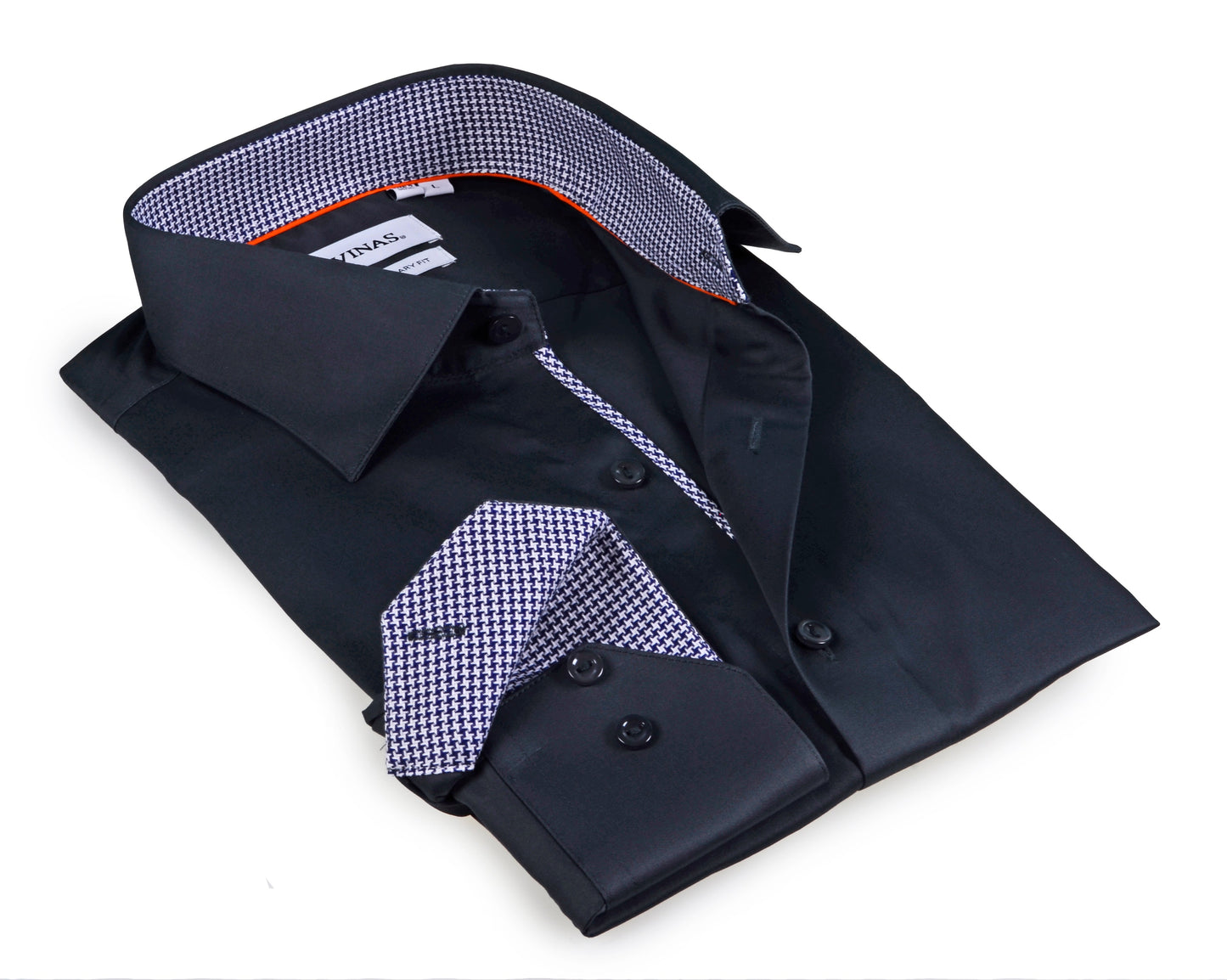 Button-Up Shirt // - Contemporary Fit - Contrast trimming - final sale - Size Small