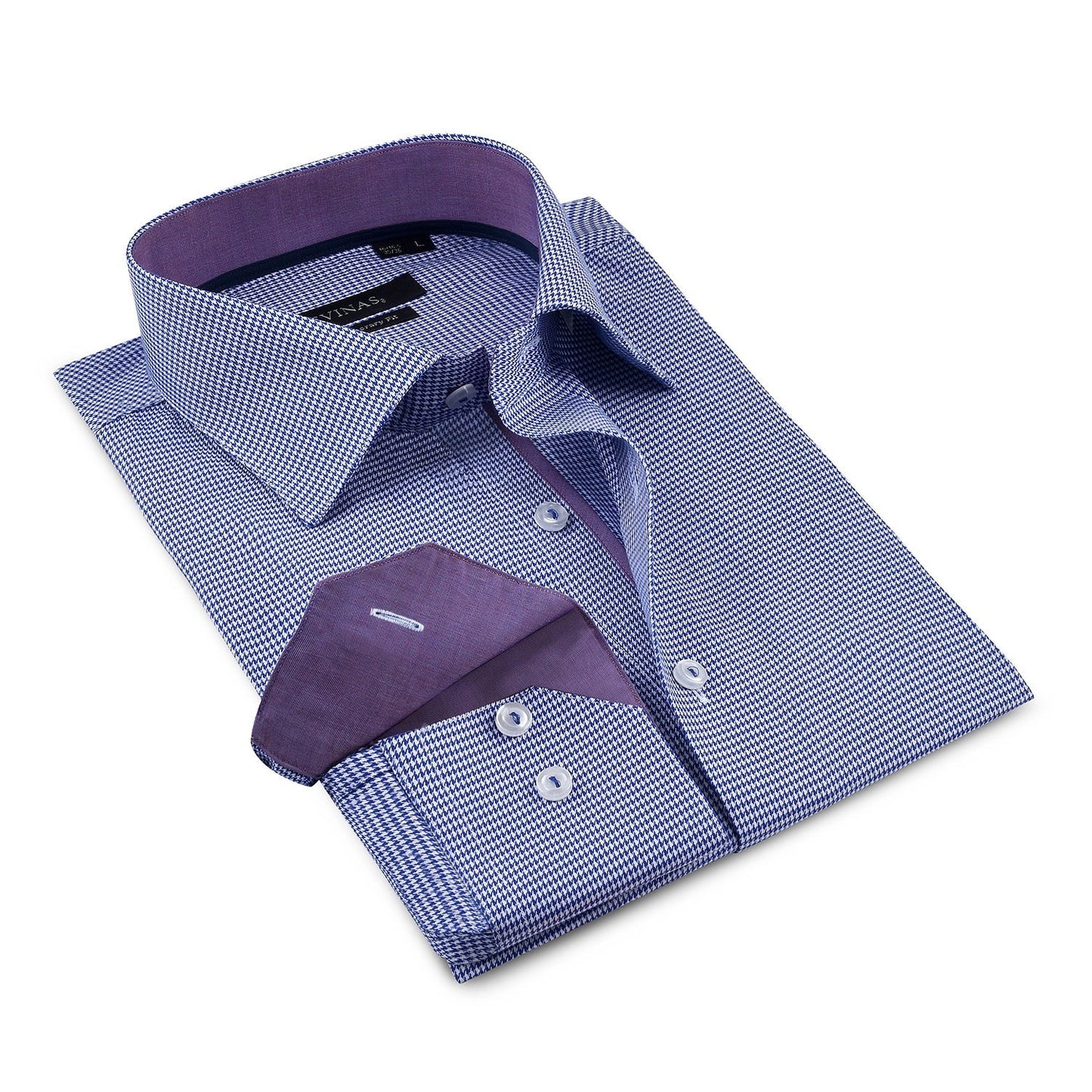 Button-Up Shirt // - Contemporary Fit - contrast trimming- final sale