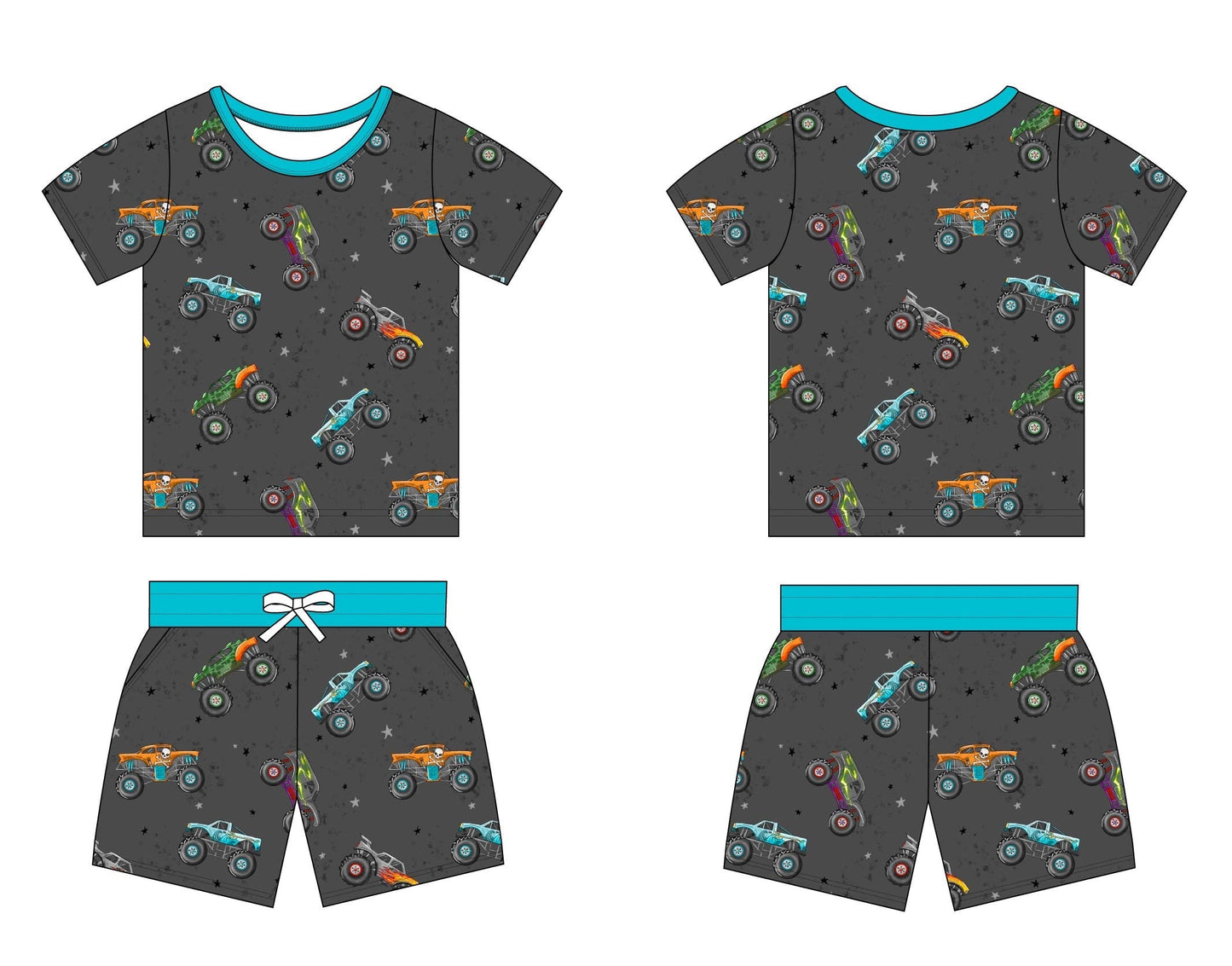 Big Wheelin: Pocket Short & Tee