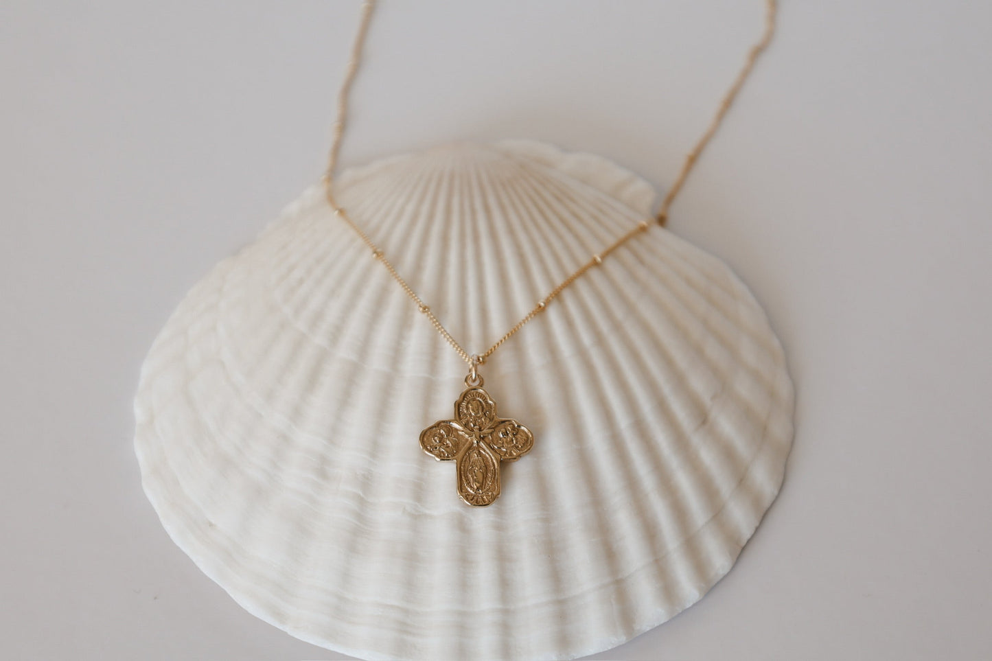 Four Way Cross Necklace