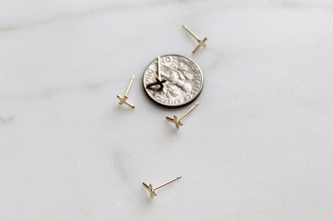 Cross Studs