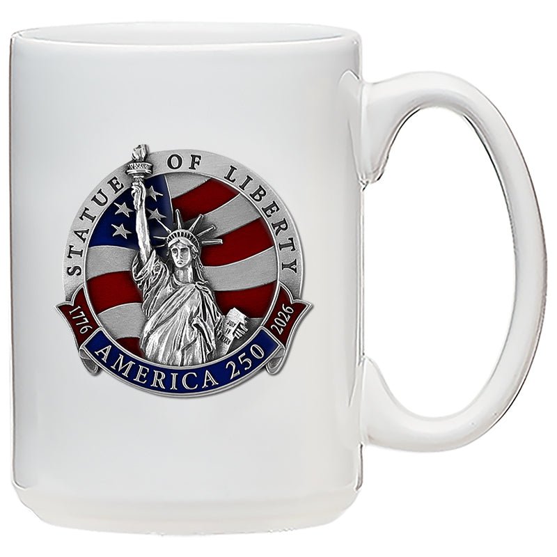 All American Mug - America's 250th Anniversary Statue of Liberty Coffee Mug