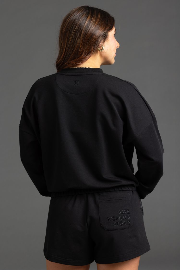 Carefree Cropped Crew Neck