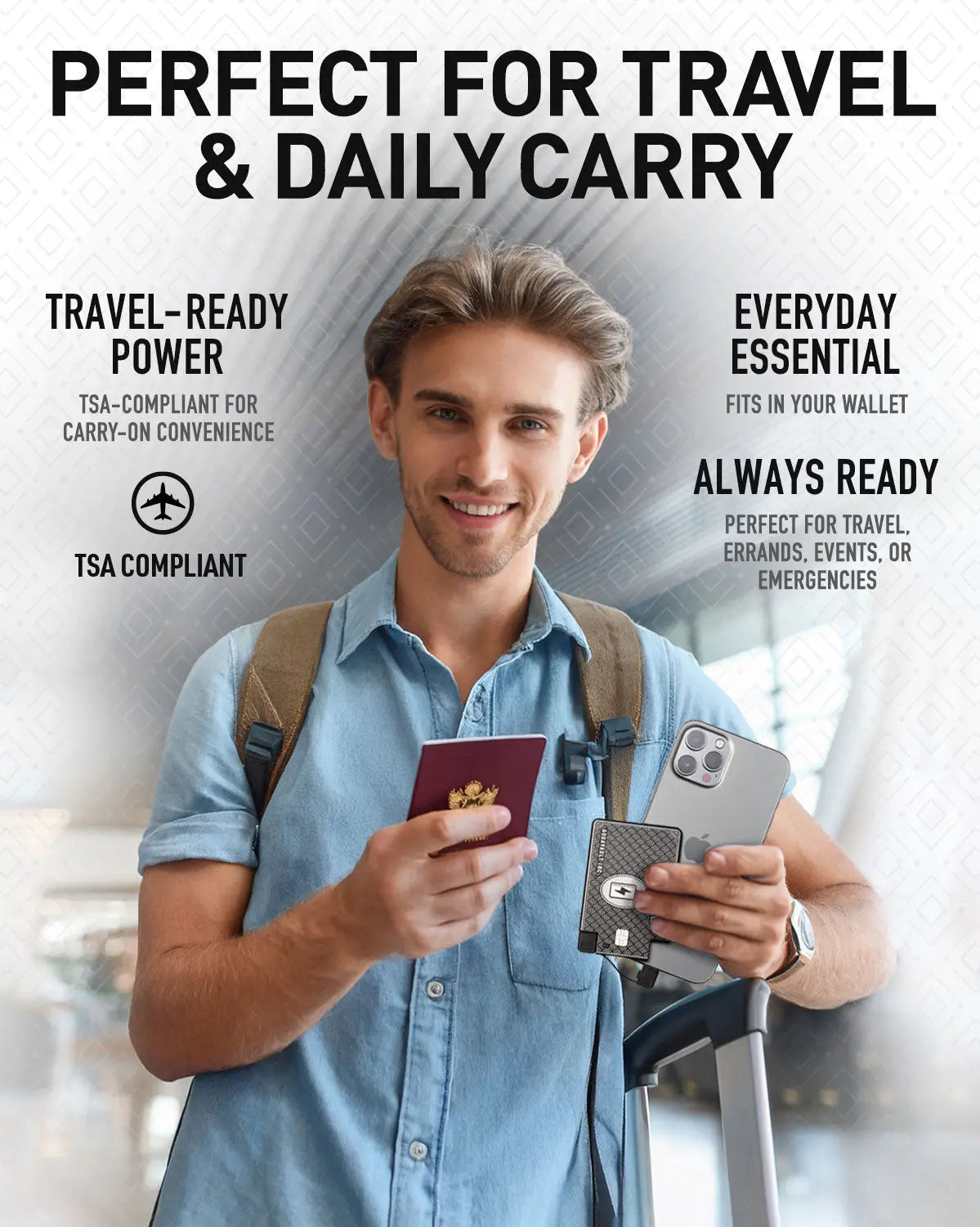 ChargeCard® - World's Thinnest Portable Charger