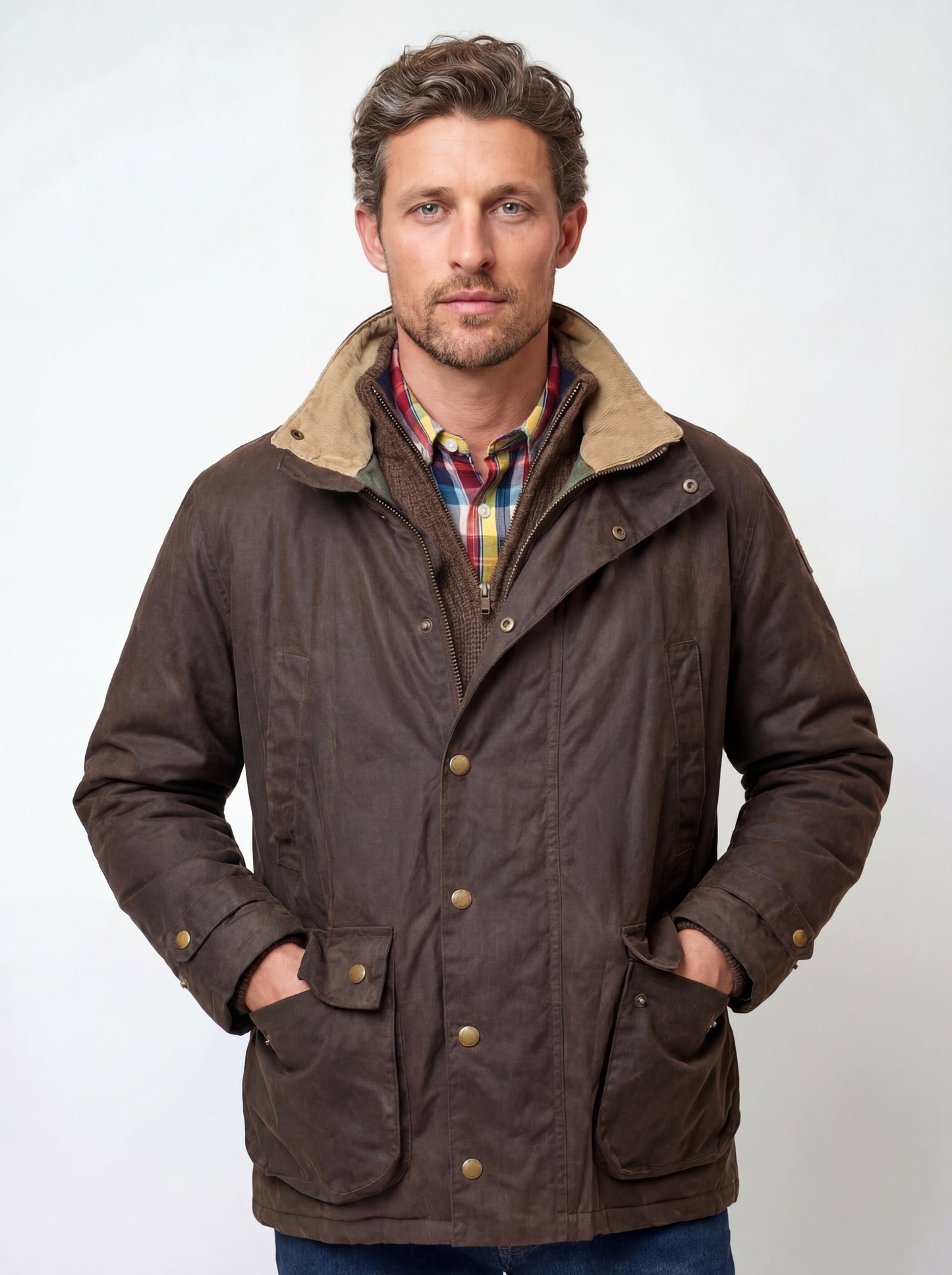Copperas Waxed Jacket (Chocolate)