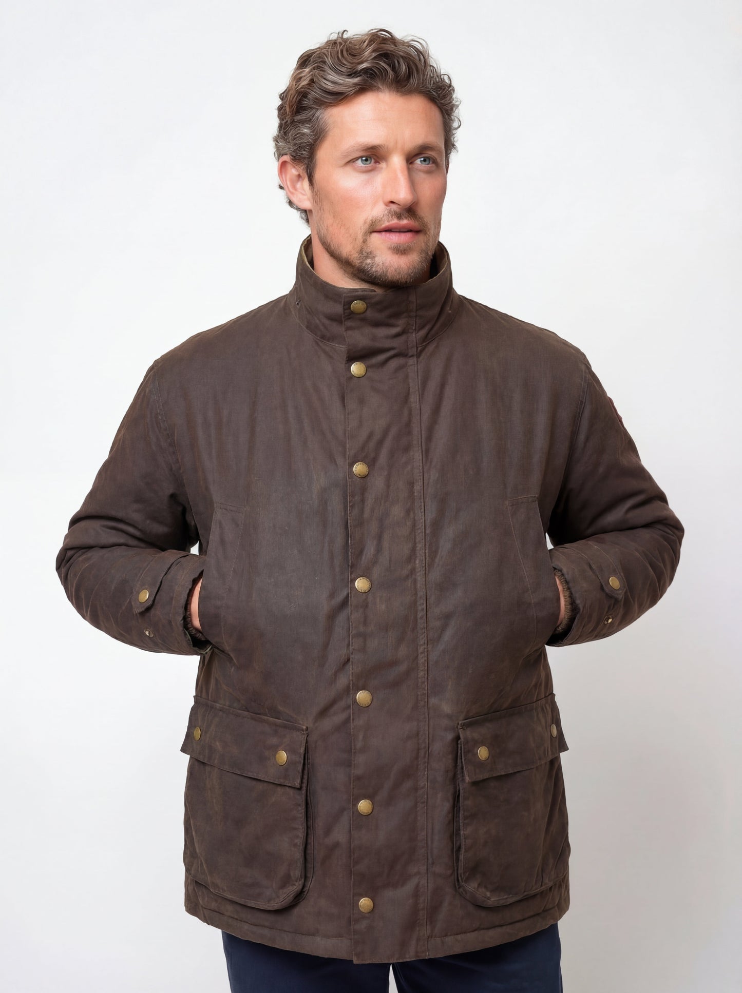 Copperas Waxed Jacket (Chocolate)