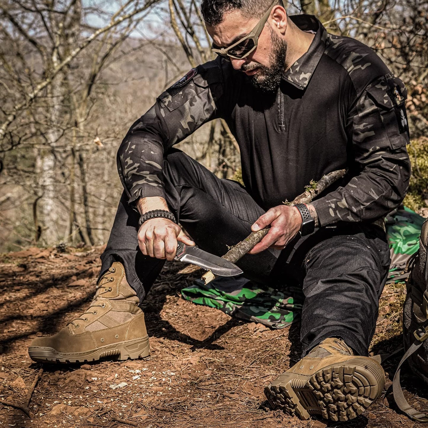 Combat Waterproof Climbing Men's Military Boots - SCOUTS