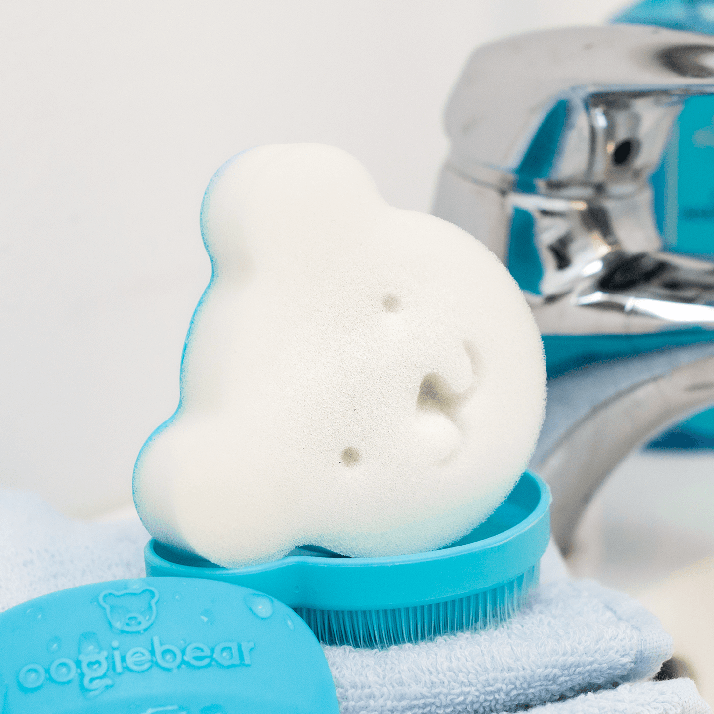 oogiebear cradle cap replacement sponge (2-pack)
