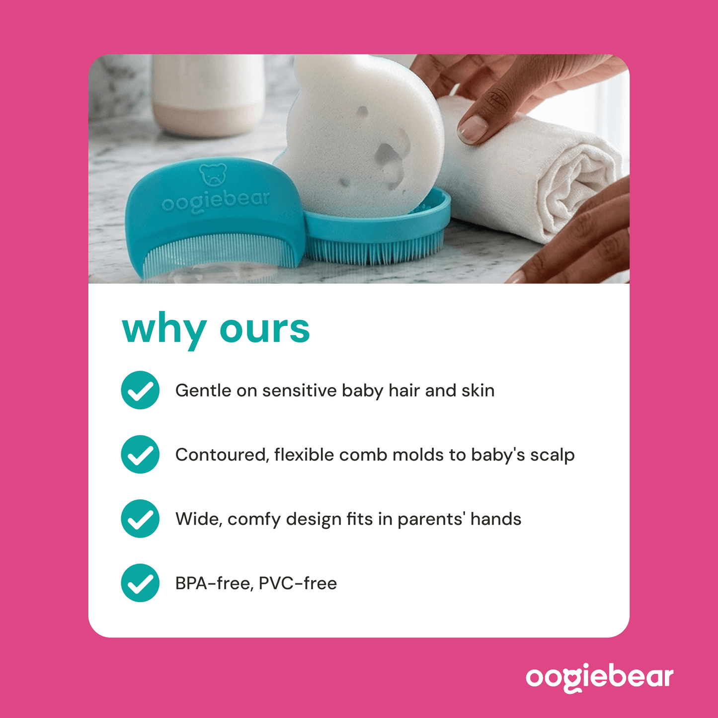 oogiebear baby cradle cap kit