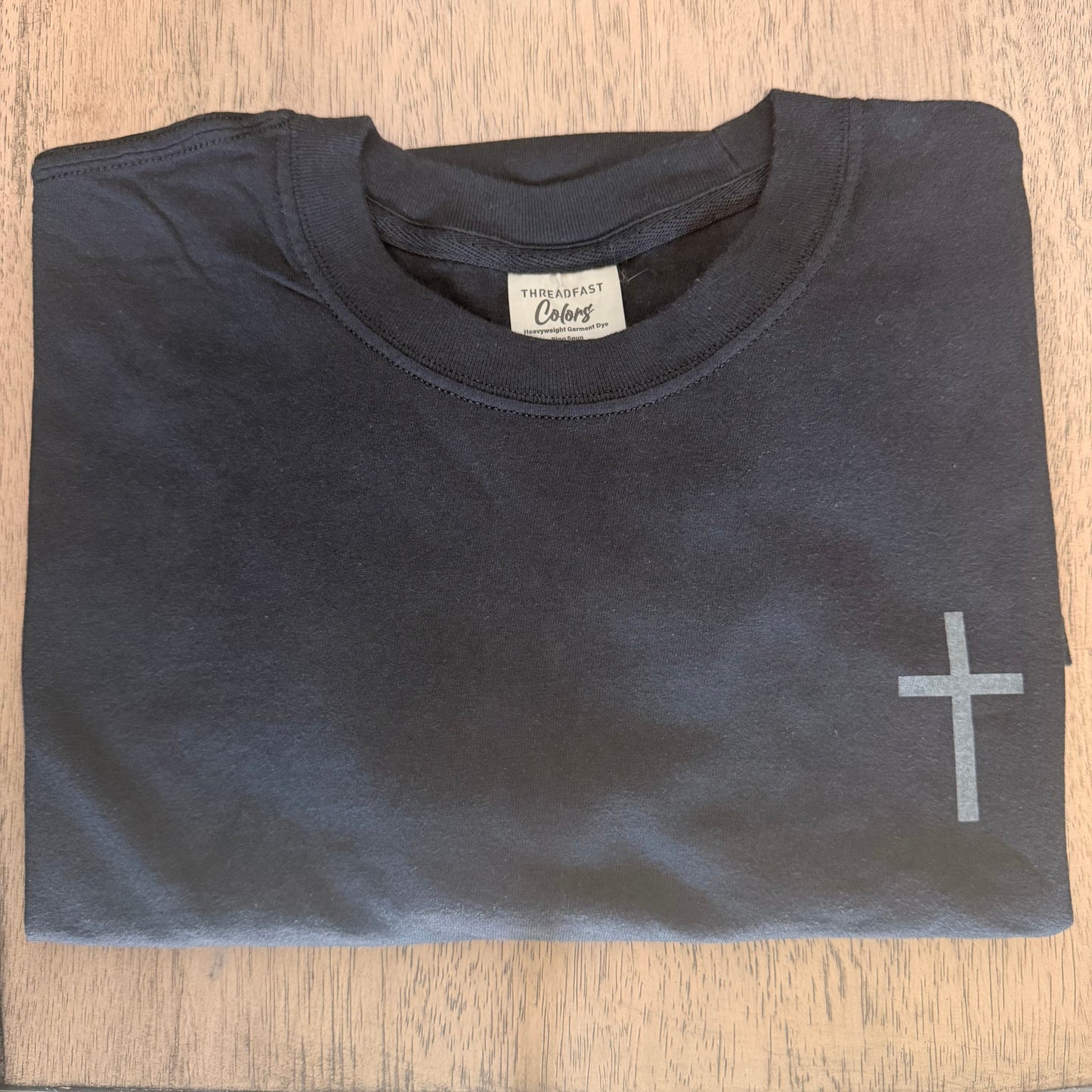 Everyday Cross Tee: 100% ring-spun cotton