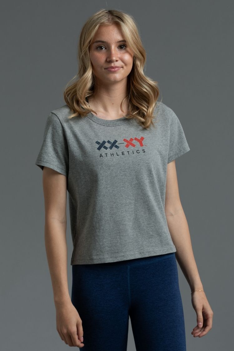 Simple Semi-Cropped Logo Tee (XX)