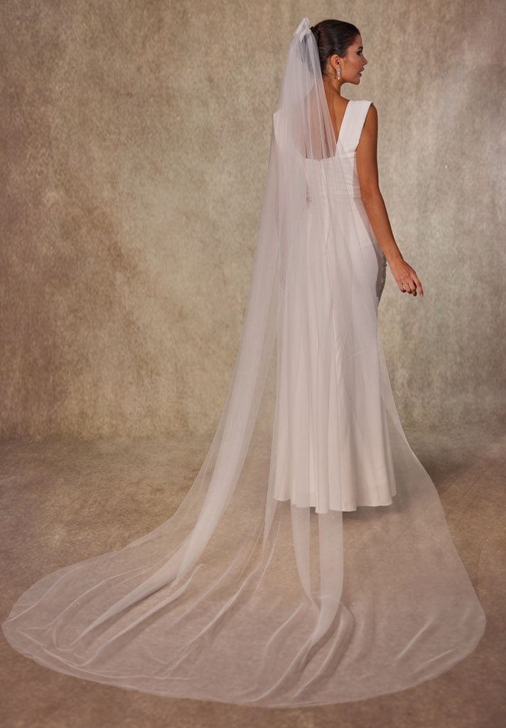 Elegant Bow Wedding Veil