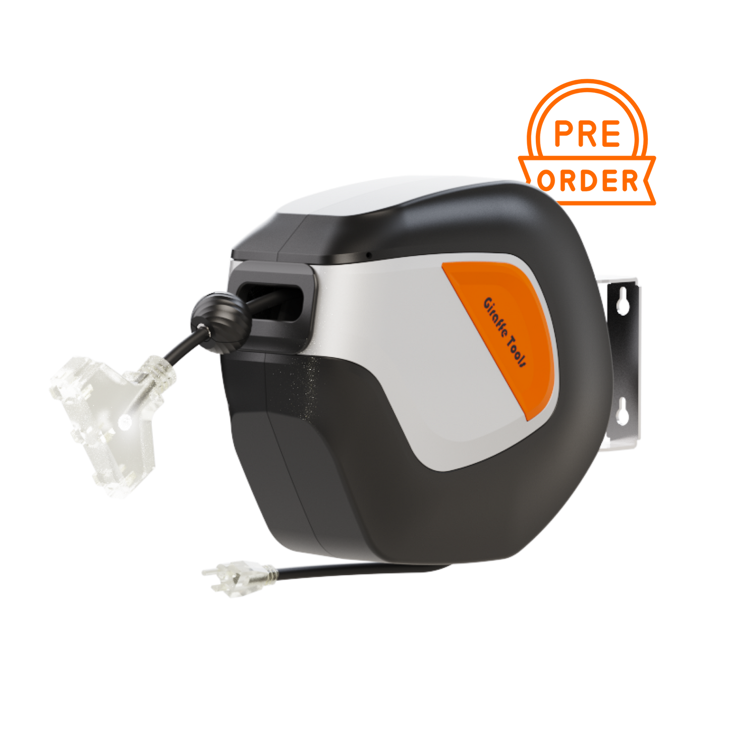 Retractable Extension Cord Reel-12/14/16 AWG