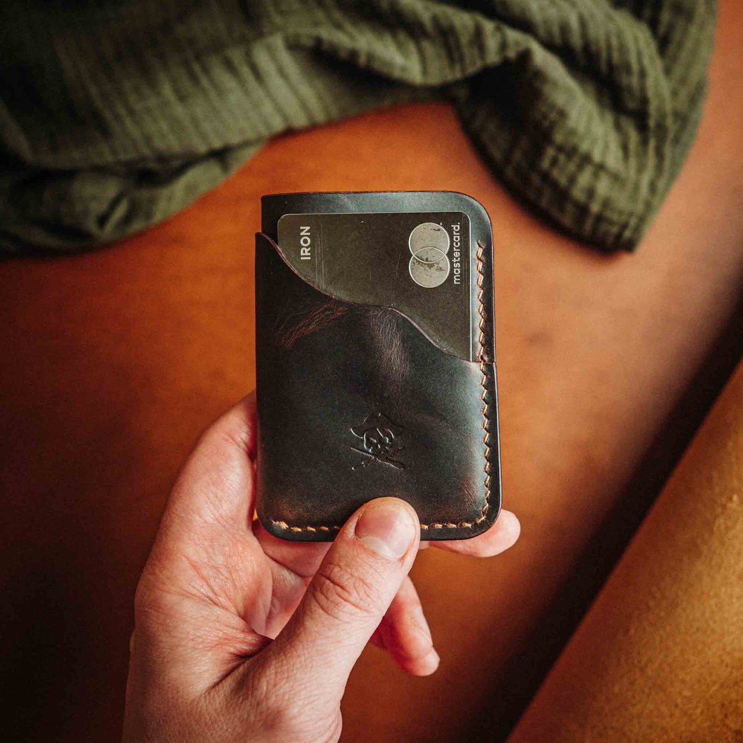 Pirate Goods Venturer v2 Slim Wallet – Minimalist Leather EDC Card Holder
