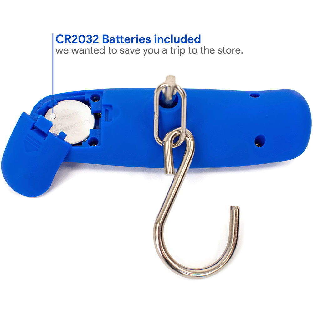 Digital Luggage Scale with Stainless Steel Hook
