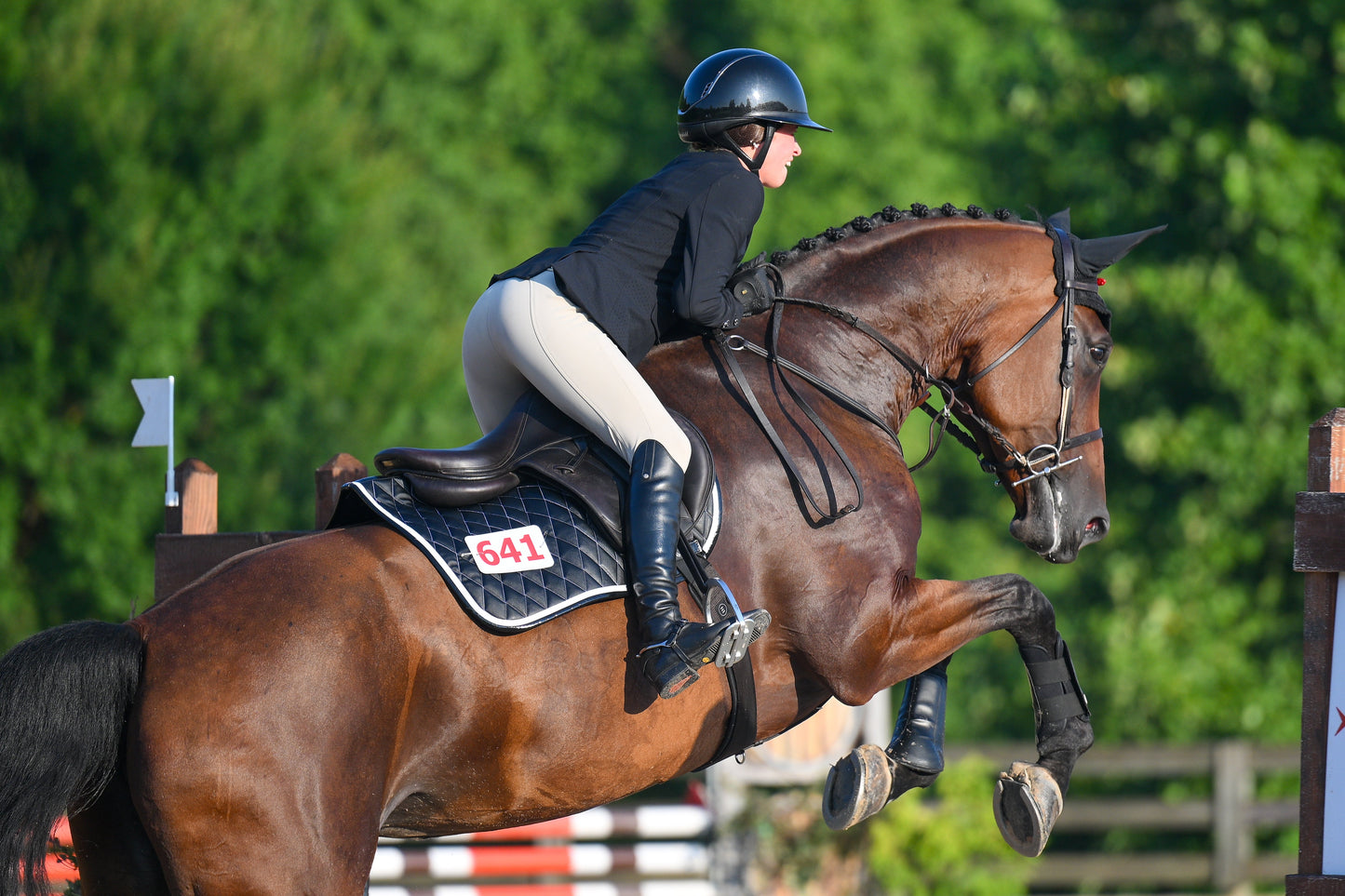 Jump Saddle Pad | Black