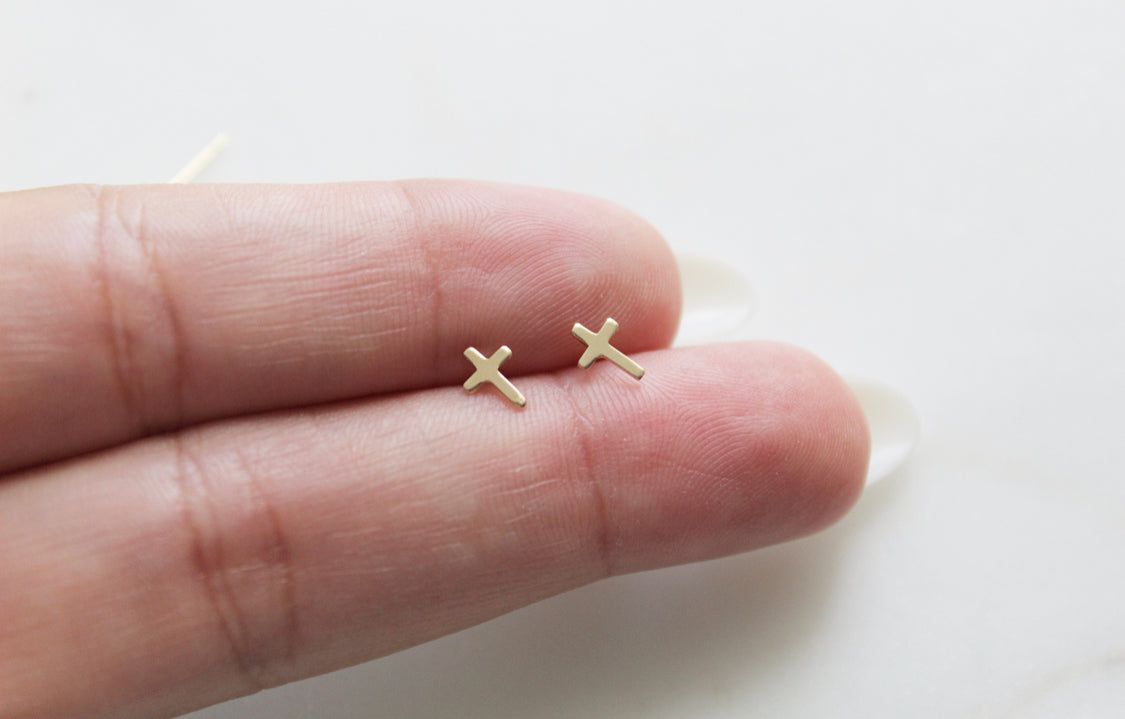 Cross Studs