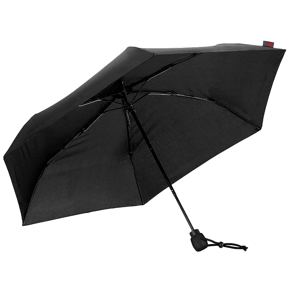 Light Trek ULTRA Hiking Umbrella – Ultralight 6.7oz, Carbon Frame, Compact, Windproof to Force 11, UV Protection, Quick-Dry Rain & Sun Canopy