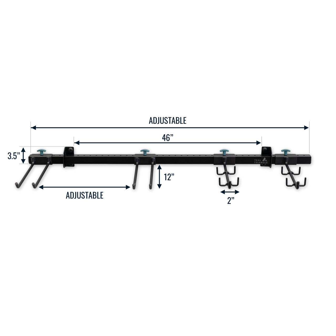G-Hike & Camp | Adjustable Wall Storage System | Holds 300 lbs