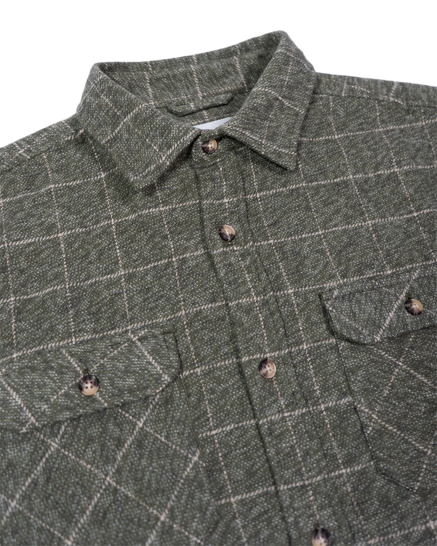 Grand Flannel, Moss Green