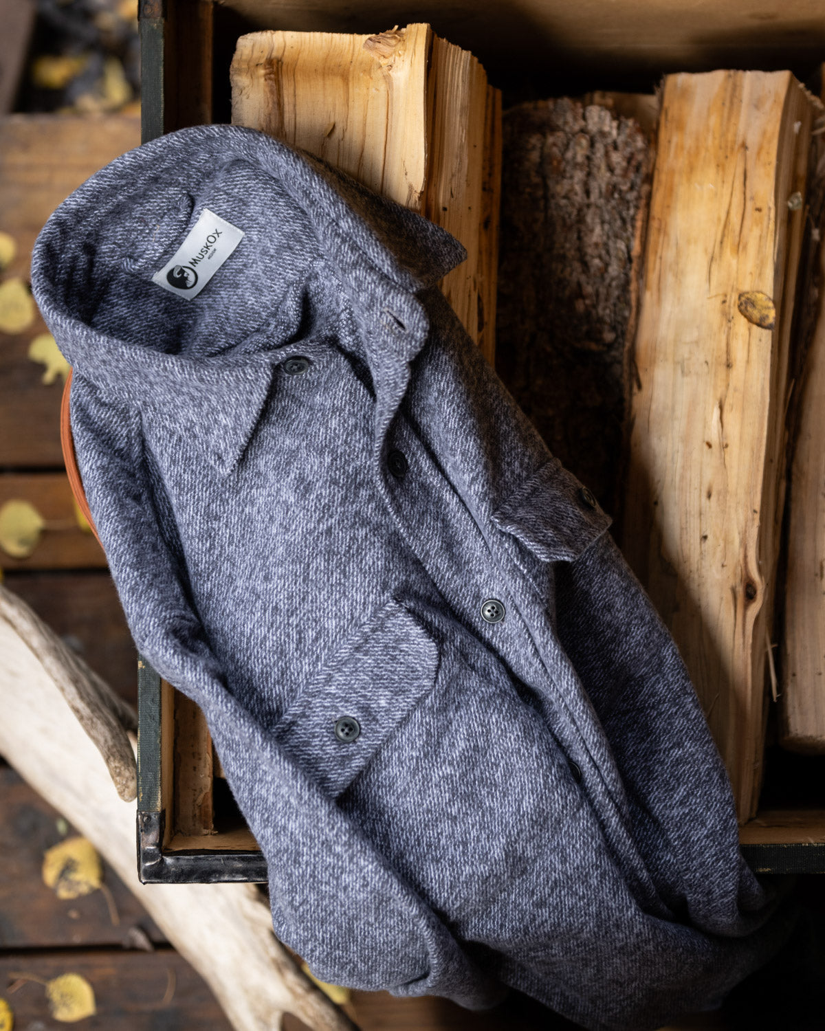 Grand Flannel, Steel Grey