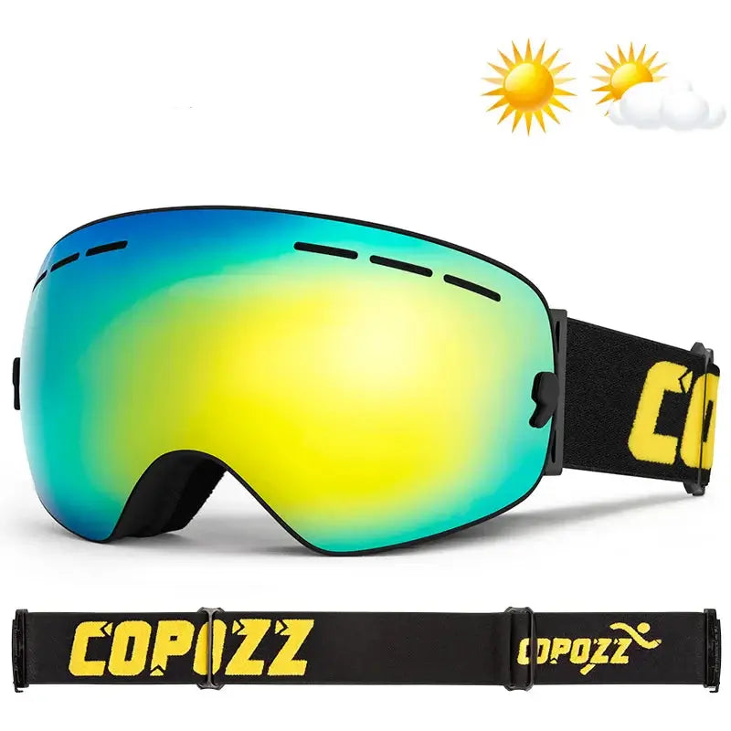 Unmatched Clarity Double Lens Ski Goggles
