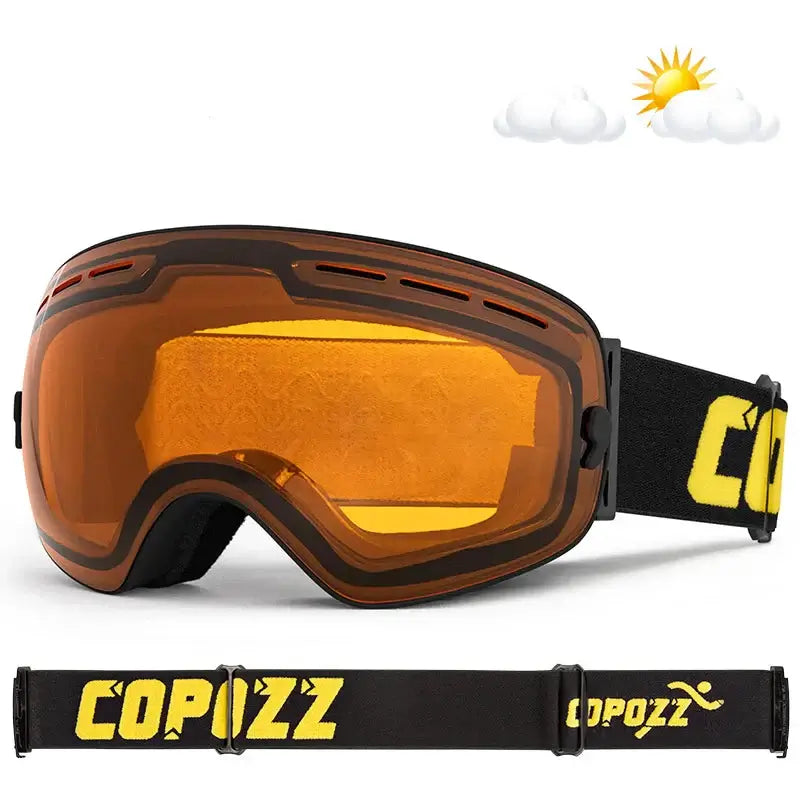 Unmatched Clarity Double Lens Ski Goggles