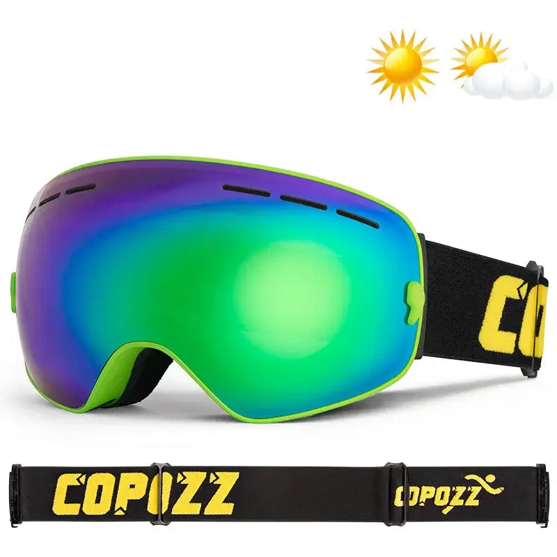 Unmatched Clarity Double Lens Ski Goggles