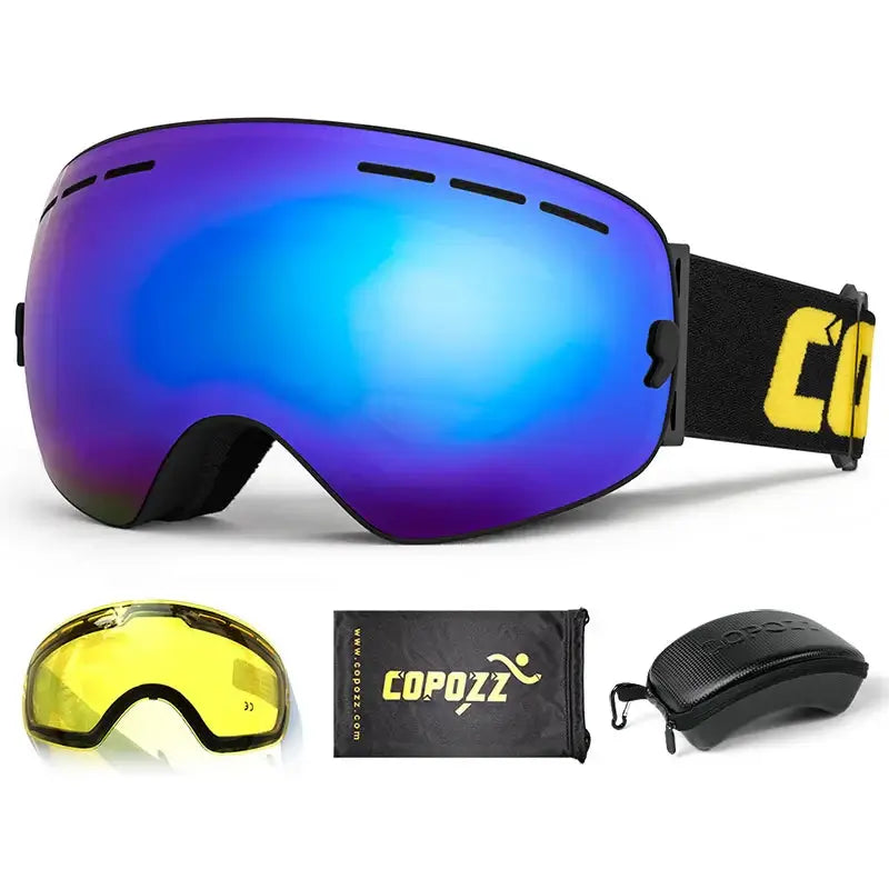 Unmatched Clarity Double Lens Ski Goggles