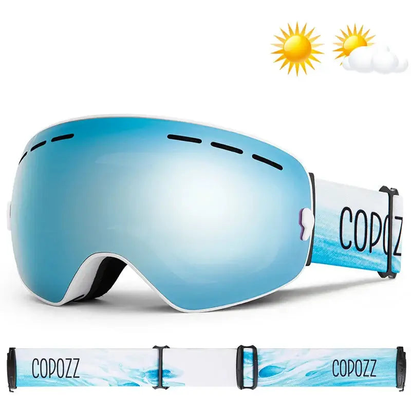Unmatched Clarity Double Lens Ski Goggles