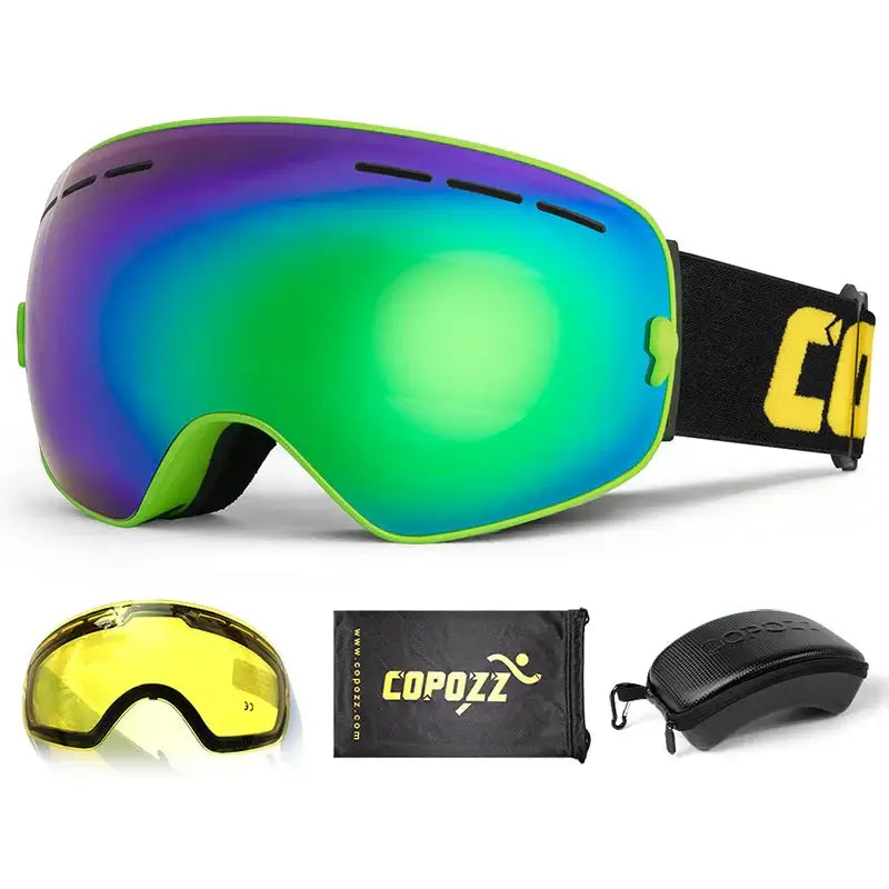 Unmatched Clarity Double Lens Ski Goggles