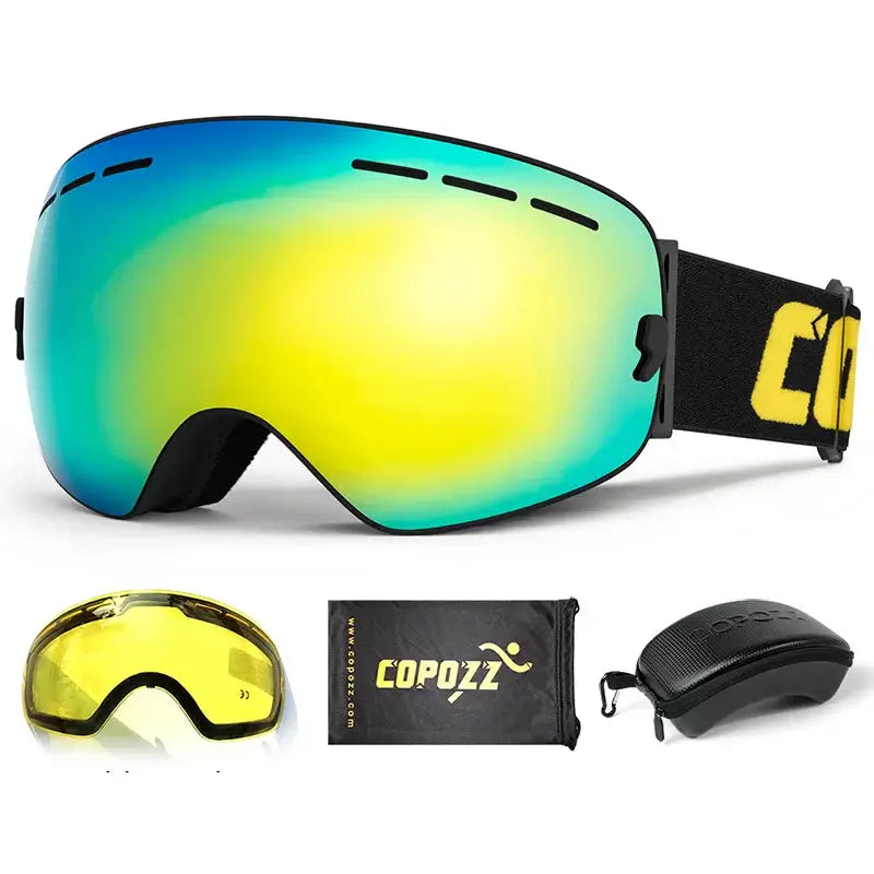 Unmatched Clarity Double Lens Ski Goggles