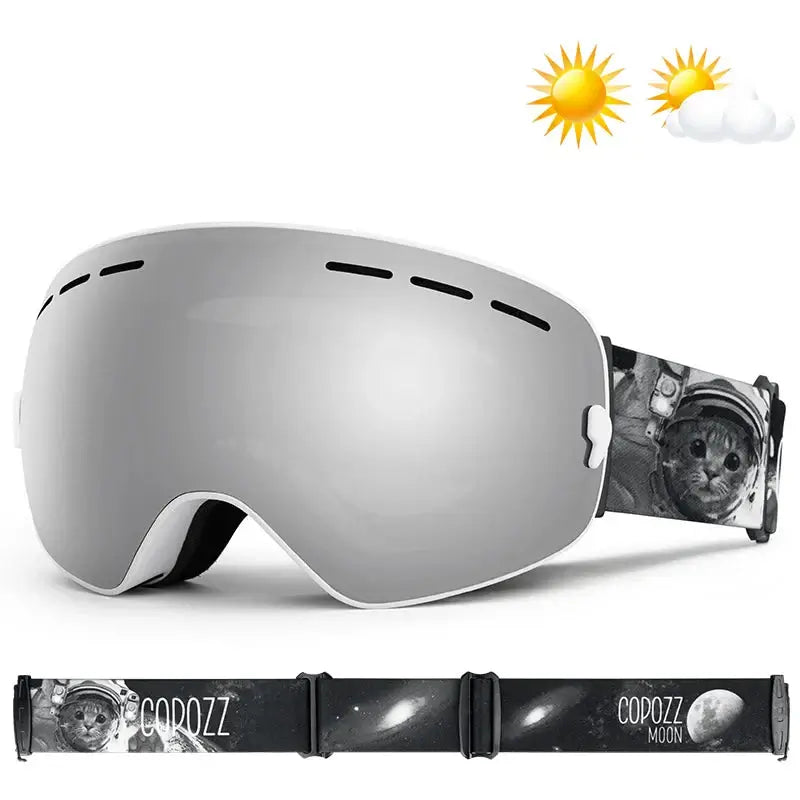 Unmatched Clarity Double Lens Ski Goggles