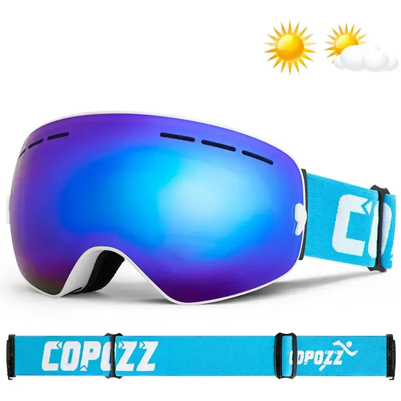 Unmatched Clarity Double Lens Ski Goggles